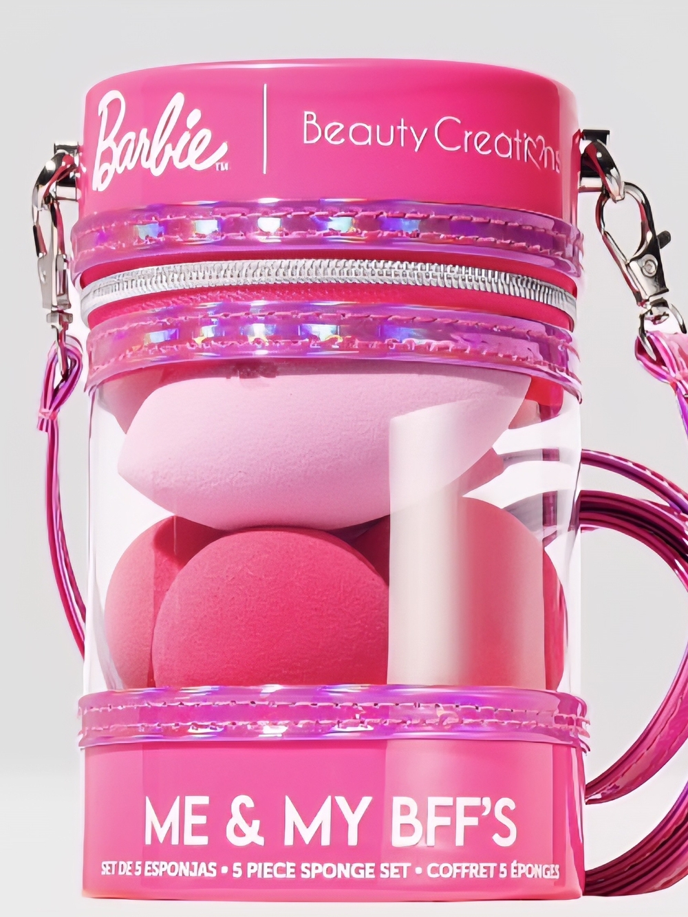 Barbie Me & My BFF's Pink 5-Piece Makeup Sponge Set